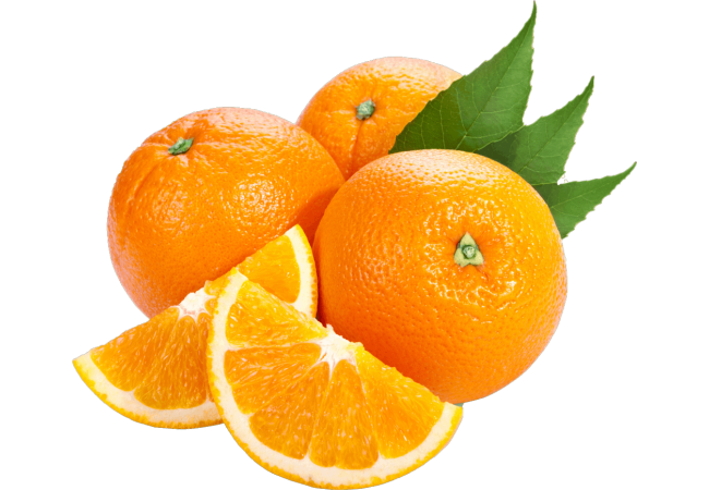 Autocollant Alimentation Fruit Orange 2