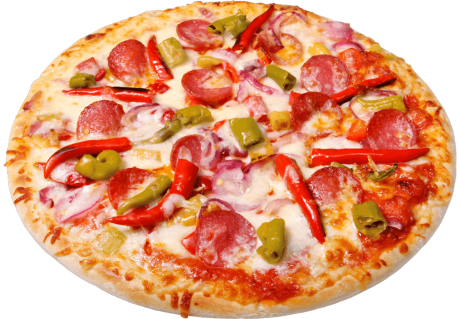 Autocollant Alimentation Pizza 8