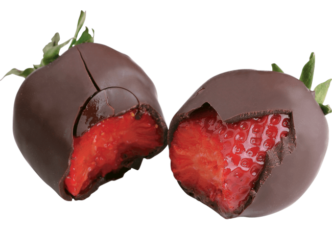 Autocollant Alimentation Chocolat Fraise 7