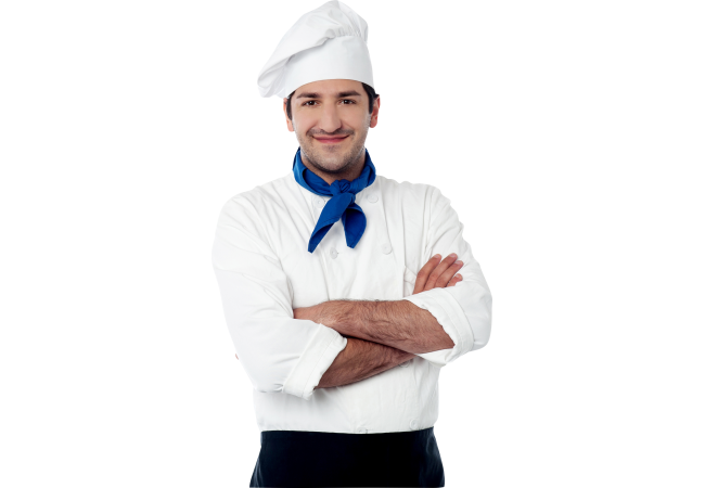 Autocollant Personne Cuisinier 1