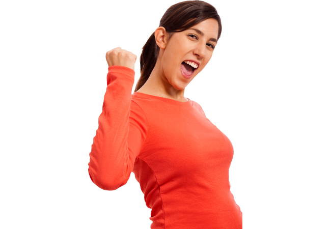 Autocollant Personne Femme