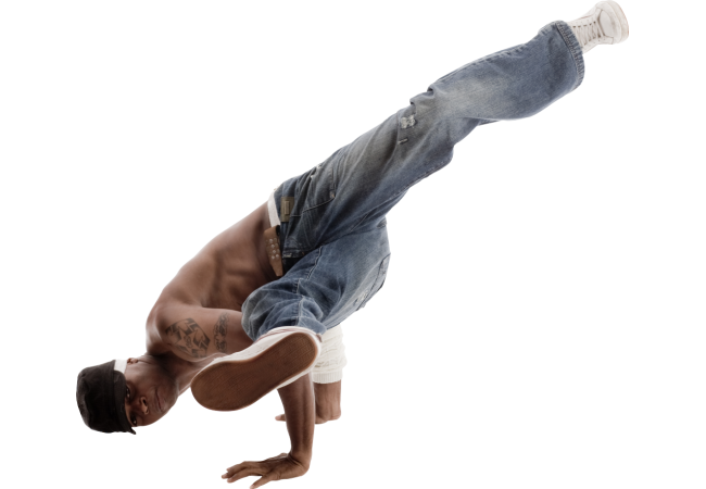 Autocollant Personne Danseur Hip Hop 1