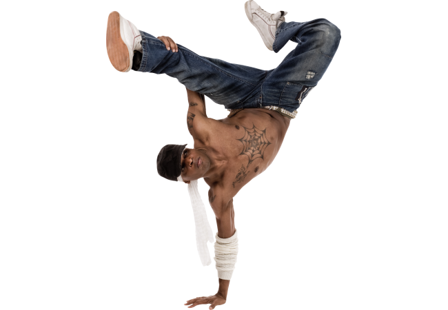 Autocollant Personne Danseur Hip Hop 3