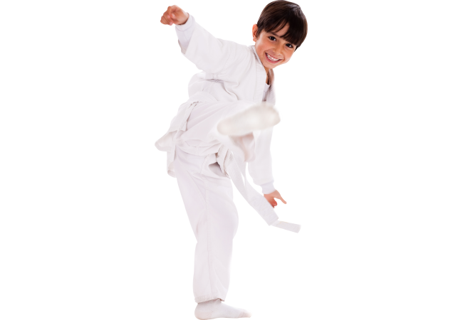 Autocollant Personne Enfant Judo 2