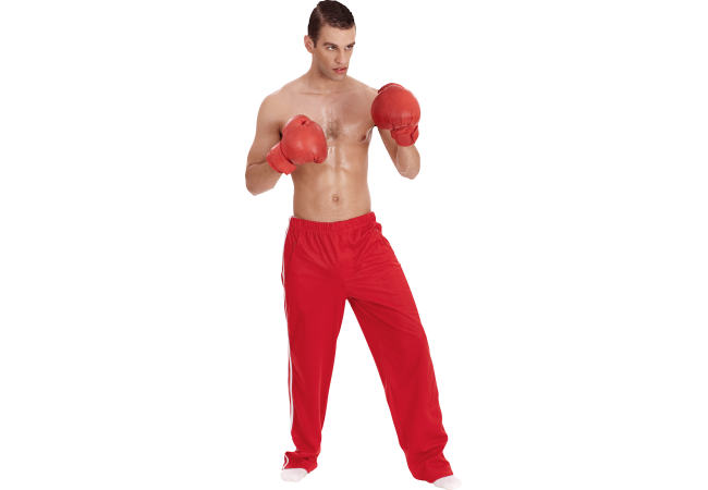Autocollant Personne Sport Boxe