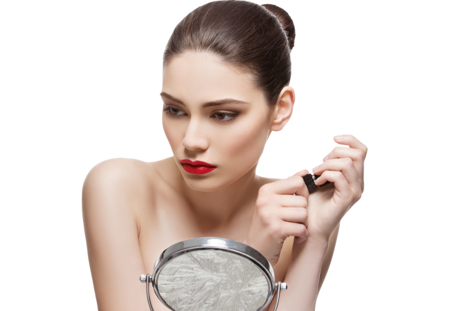 Autocollant Personne Femme Beauté Maquillage 10