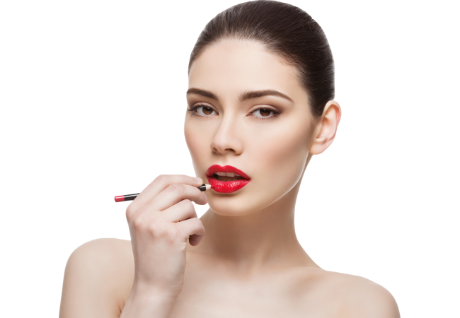 Autocollant Personne Femme Beauté Maquillage 12