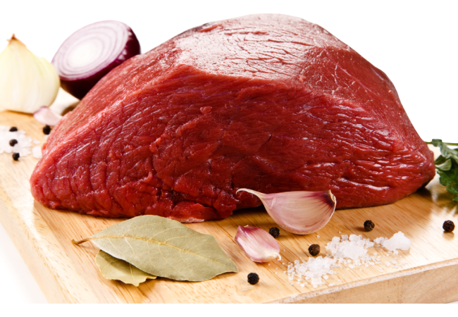 Autocollant Alimentation Viande Rouge