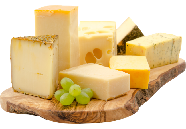 Autocollant Alimentation Fromage Plateau