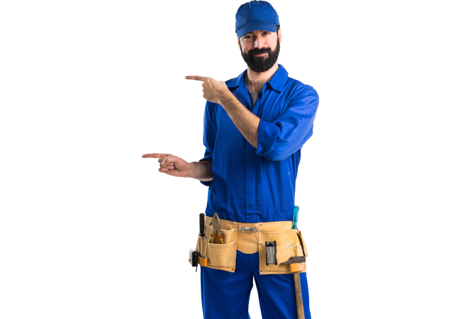 Autocollant Personne Mécanicien Outils