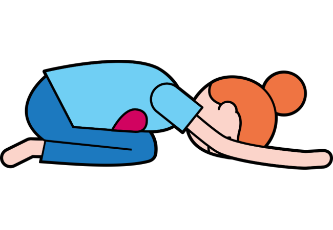 Autocollant Métier Yoga Position 7