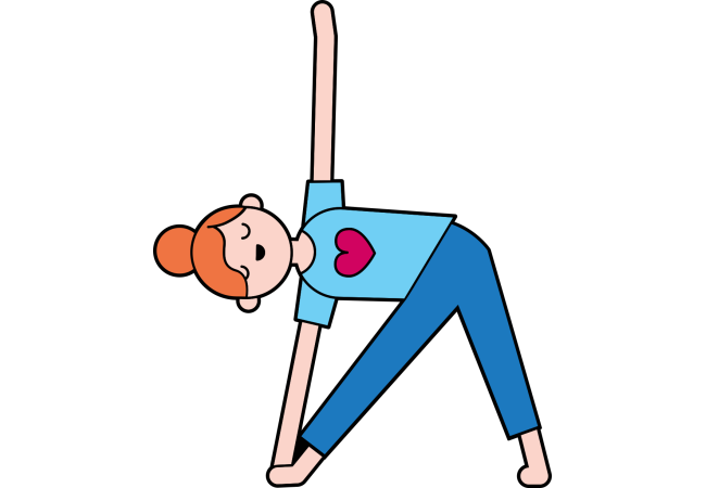 Autocollant Métier Yoga Position 8