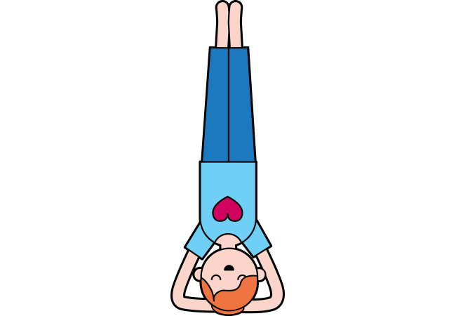 Autocollant Métier Yoga Position 9