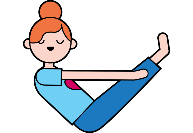 Autocollant Métier Yoga Position 10