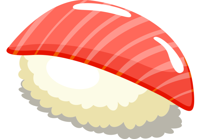 Autocollant Alimentation Japonais Sushi 2