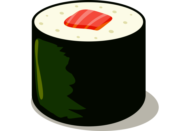 Autocollant Alimentation Japonais Sushi 5