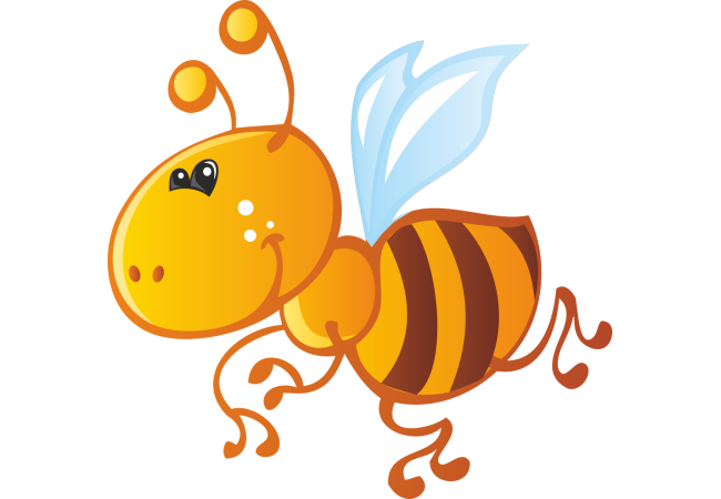 Autocollant Animaux Abeille