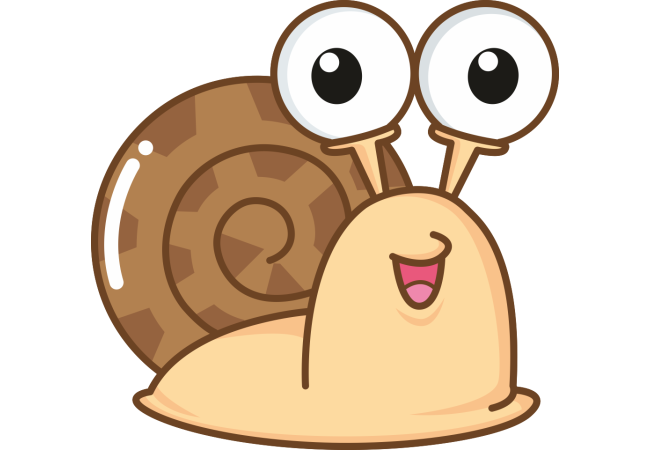 Autocollant Animaux Escargot 1