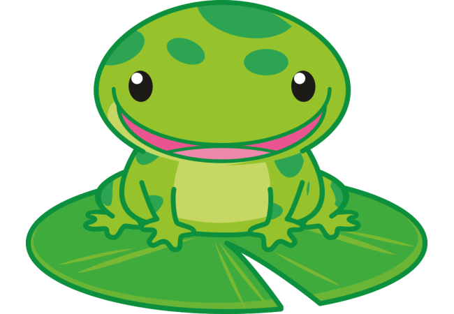 Autocollant Animaux Grenouille