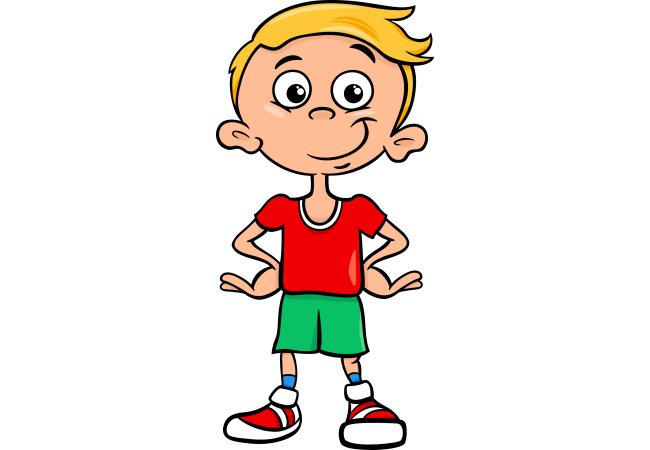 Autocollant Enfants Petit Garçon 1