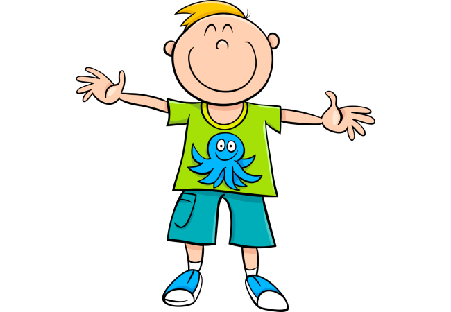 Autocollant Enfants Petit Garçon 6