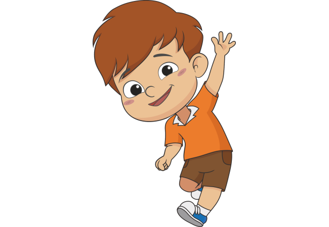 Autocollant Enfants Joyeux 1