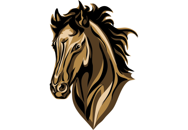 Autocollant Animaux Cheval 3
