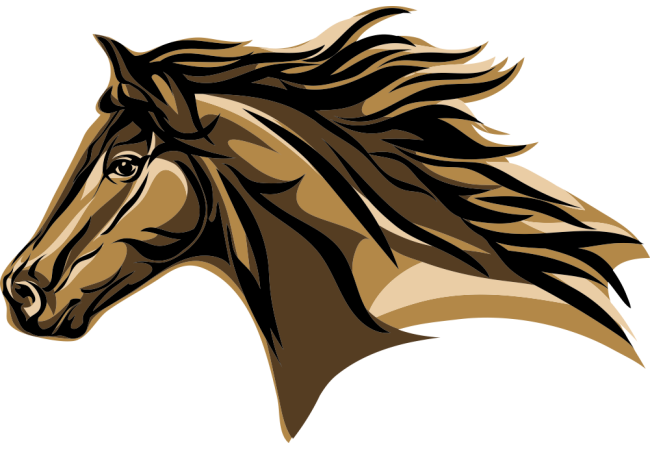 Autocollant Animaux Cheval 9