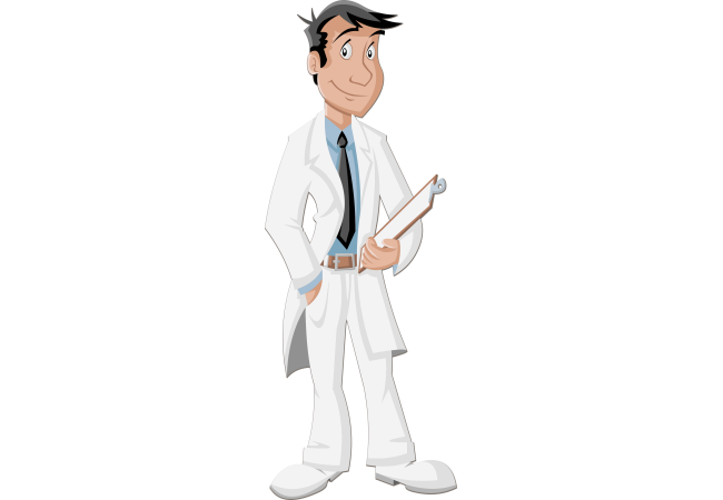 Autocollant Métier Docteur