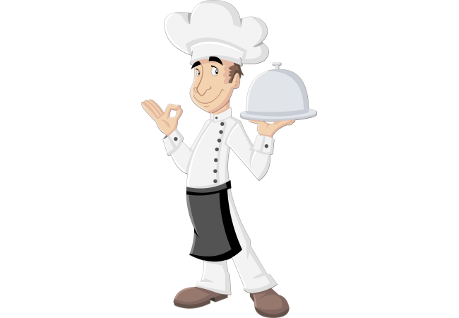 Autocollant Métier Chef Cuisinier