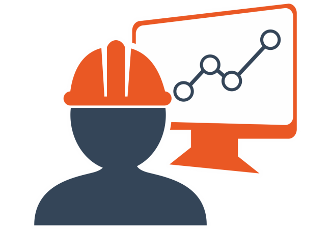 Autocollant Métier Ingénieur Chantier