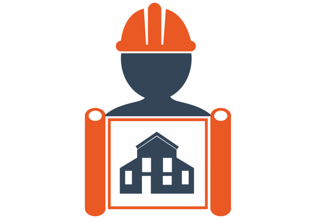 Autocollant Métier Ingénieur Chantier 1