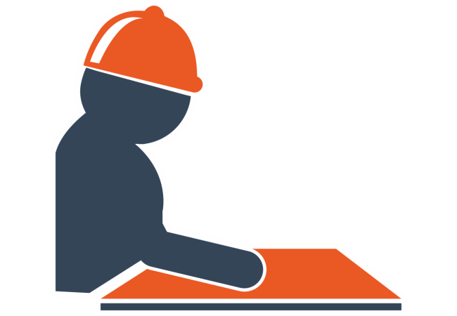 Autocollant Métier Ingénieur Chantier 7