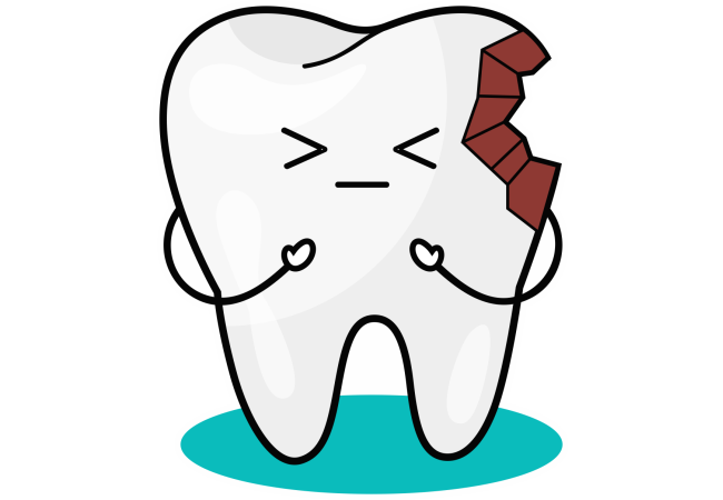 Autocollant Logo Dentiste Dent 4
