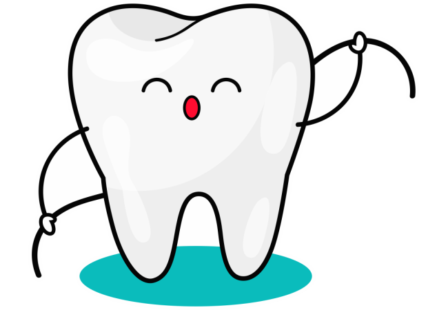 Autocollant Logo Dentiste Dent 9
