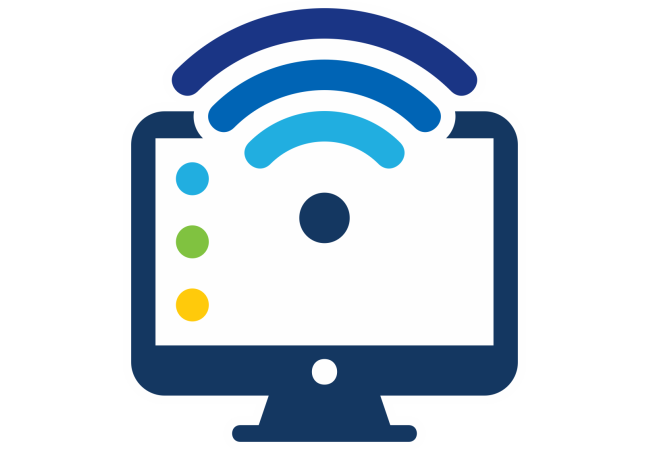 Autocollant Métier Informatique Wifi 2