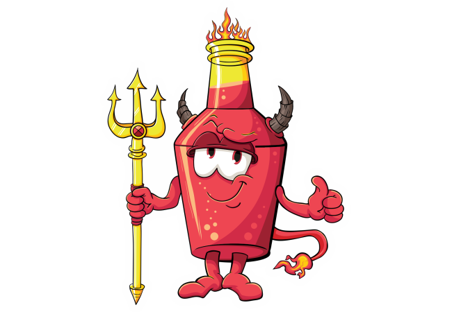 Autocollant Boisson Mascotte 2