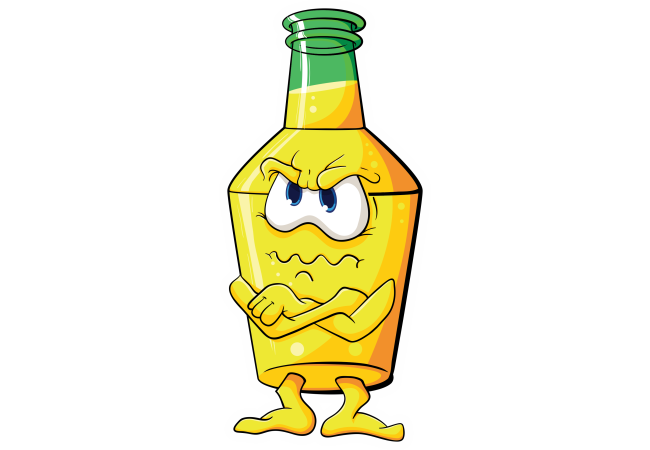Autocollant Boisson Mascotte 7