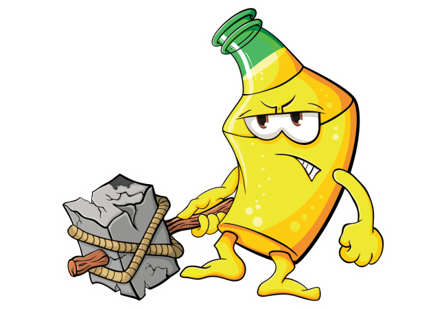 Autocollant Boisson Mascotte 10
