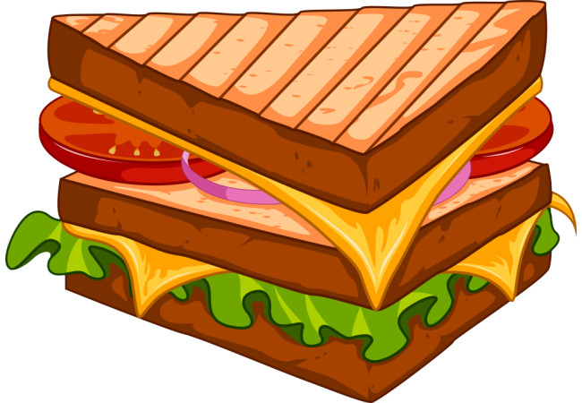 Autocollant Fast Food Hamburger 3