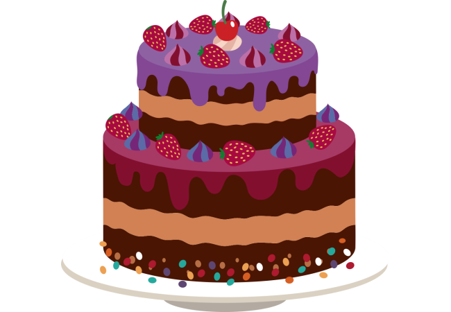 Autocollant Pâtisserie Gâteau 4