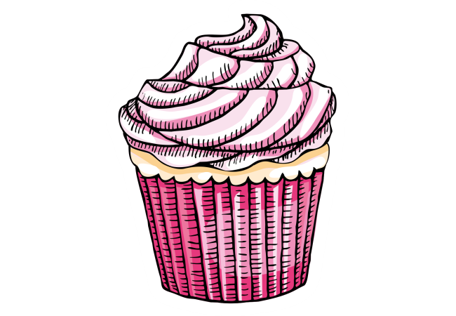 Autocollant Pâtisserie Cupcake 6