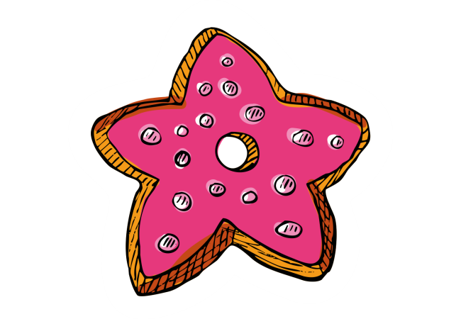 Autocollant Pâtisserie Donuts 4