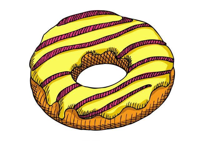 Autocollant Pâtisserie Donuts 7