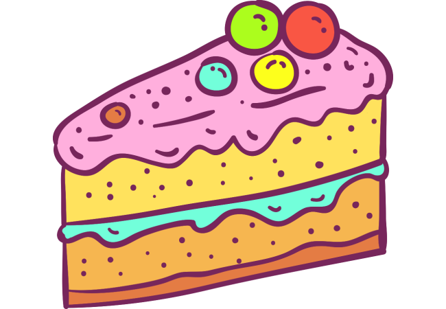 Autocollant Pâtisserie Gâteau 15