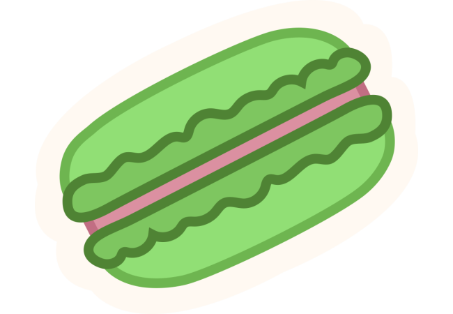 Autocollant Pâtisserie Macaron 5