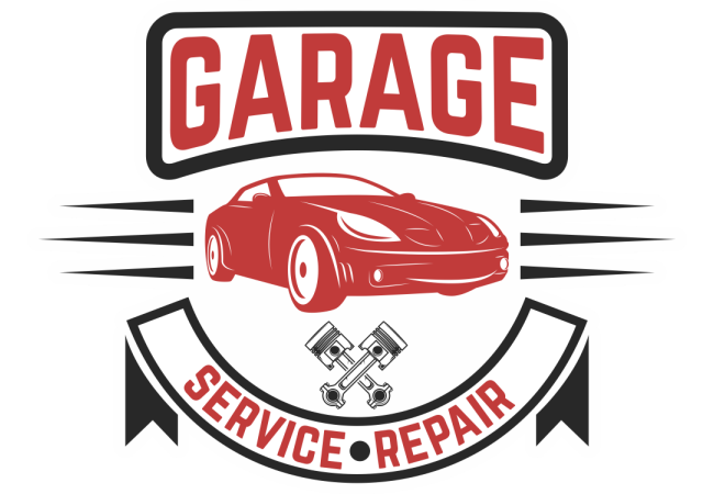 Autocollant Logo Garage Mécanicien 1