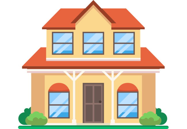 Autocollant Maison Immobilier 1