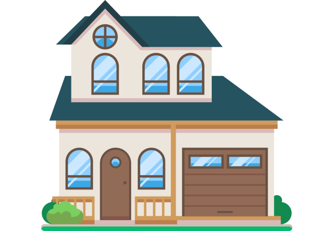 Autocollant Maison Immobilier 2