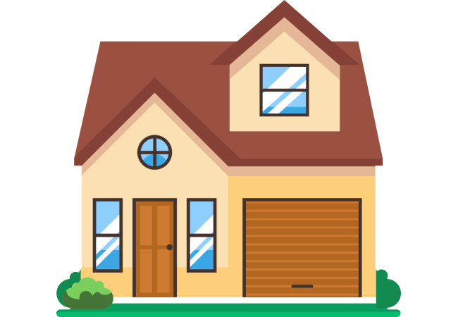 Autocollant Maison Immobilier 3